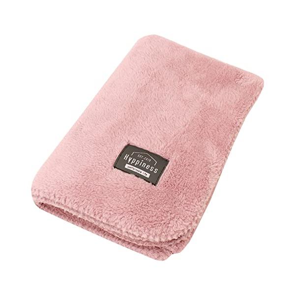 ひざ掛けローズピンク/シングル/HPQK701-16・Color:ローズピンクStyle:ひざ掛け・パッケージ個数:1・素材:ポリエステル100％・毛足が長くふんわり滑らかタッチ、ボア素材のひざ掛け。・4隅三巻縫い・製品サイズ:約70×100cm