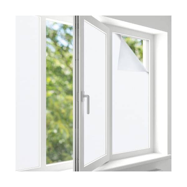 すりガラス調 ホワイト/44.5x200cm/SV016-BM445・Size:44.5x200cmColor:すりガラス調 ホワイト・目隠し：外からの気になる視線をカット 　住宅・店舗・事務所・病院・整骨院・学校など、その他、様々な場所で...