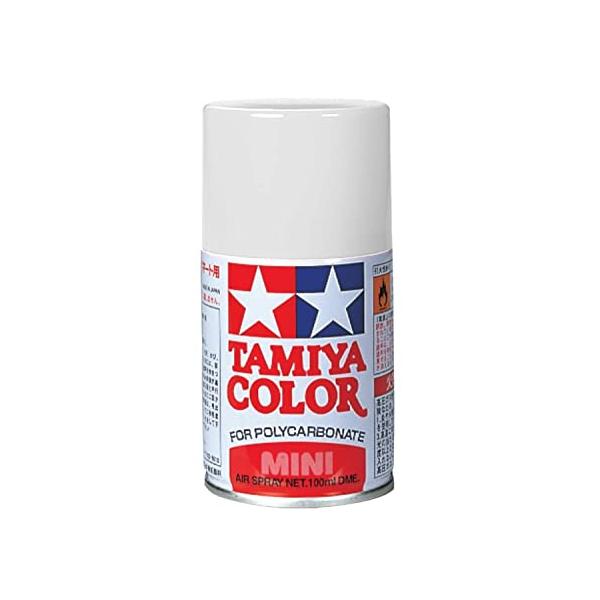 ・ホワイト 100ml 86001-000・正味量:100ml・スプレータイプのポリカーボネート(クリヤー)ボディ用カラー・用途：ポリカーボネート樹脂(裏塗り用)・合成樹脂塗料・※表示されている色は近似色です。実際の塗装色とは異なる場合があ...