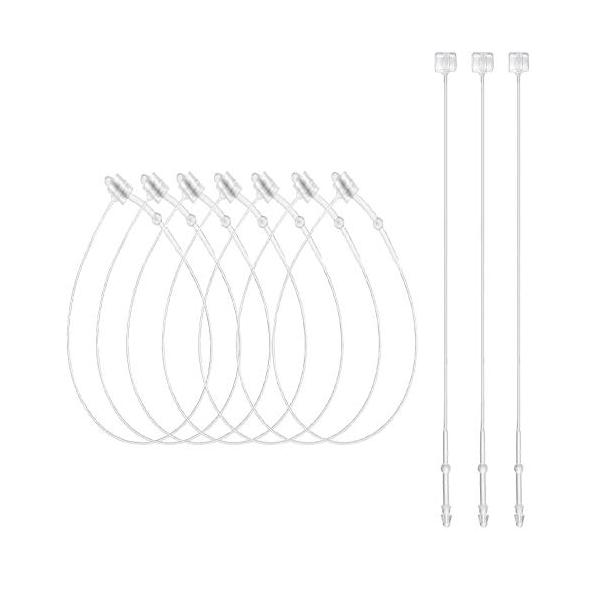 クラシッククリア/13cm/-・Size:13cmColor:クリア・パッケージ個数:1・セット内容タグファスナー ループロック 1000本セット± 2%。・選べる2サイズ2サイズ：13cm(5インチ)，18cm(7インチ)。色：透明（クリ...