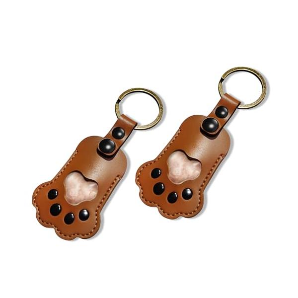 ブラウン/-/Pet- Brown-2P・Color:ブラウン・パッケージ個数:1・大切なペットの思い出を収納: 本革製の遺毛入れは、愛するペットの毛を大切に保管できます。・携帯に便利: コンパクトなサイズで持ち運びが簡単です。外出時でも大...