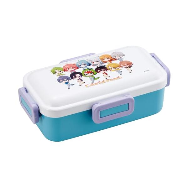 スケーター(Skater) 弁当箱 カラフルピーチ 530ml 抗菌 ふんわり盛れる ドーム型フタ 女性用 日本製 PFLB6AG-A