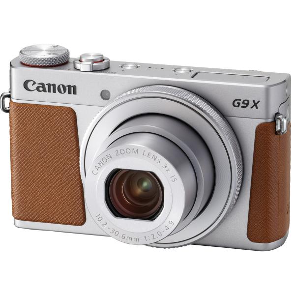 Canon コンパクトデジタルカメラ PowerShot G9 X Mark II シルバー 1.0型センサー/F2.0レンズ/光学3倍ズー