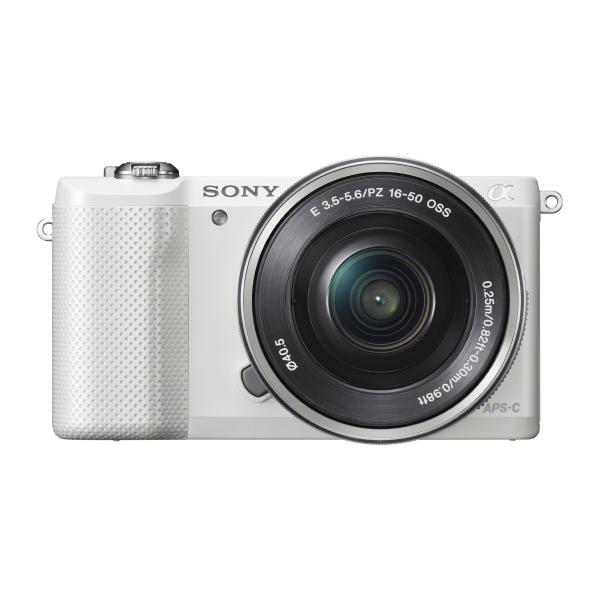 SONY α5000 パワーズームレンズキット(ホワイトデジタル一眼)