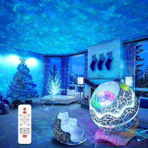 ベッドサイドランプ 家庭用 x 14cm プラネタリウム 本格的 星空ライト 人気 12ゾンチー星空プロジェクター ブルートゥース音楽再生 自然音 癒し曲が内蔵 室内