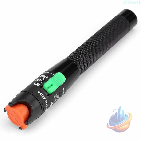 光ファイバーチェッカー 測定距離30km 小型ファイバテスター 赤色可視光源ゾンチー断線 導通 確認 障害診断 テスター ケーブルチェッカー 使いやすい