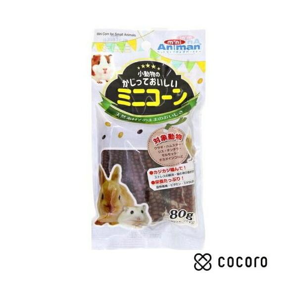 小動物のかじっておいしいミニコーン 80g ウサギ ハムスター チンチラ モルモット オカメインコ 小動物 フード 賞味期限 22年4月 Be11 ペットフード ペット用品のcocoro 通販 Yahoo ショッピング