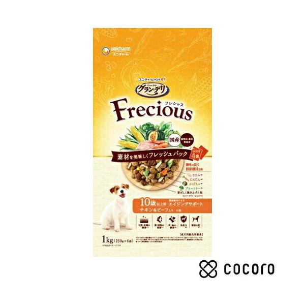 フレシャス(Frecious) ドッグフード 10歳以上用 チキン&ビーフ