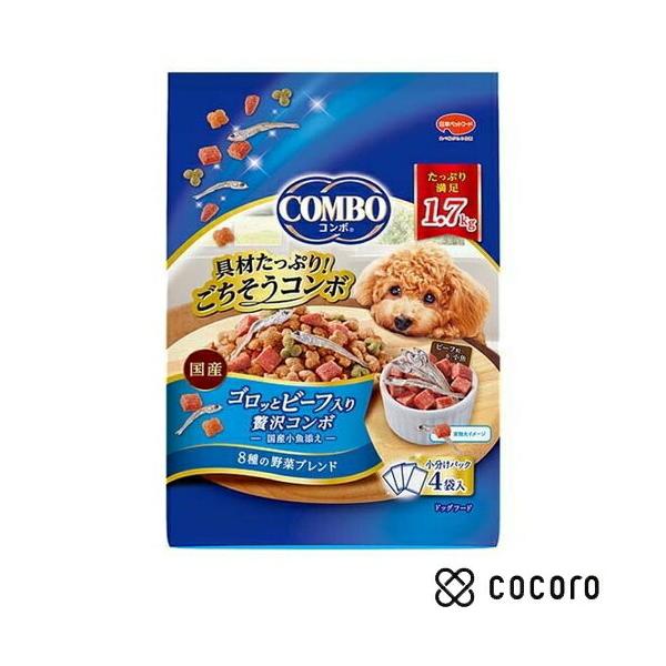 他サイト： コンボ ドッグ ゴロッとビーフ入り(1.7kg) 犬 ドッグフード えさ ドライ ◆賞味期限 2026年8月の商品画像