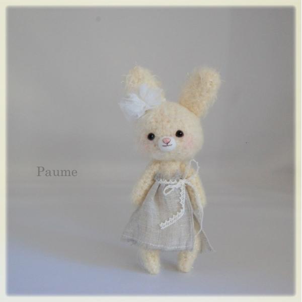 白様ご予約品　トイプーちゃん＆ファーヤーンのウサギさんあみぐるみ kokoshop2_paur02006