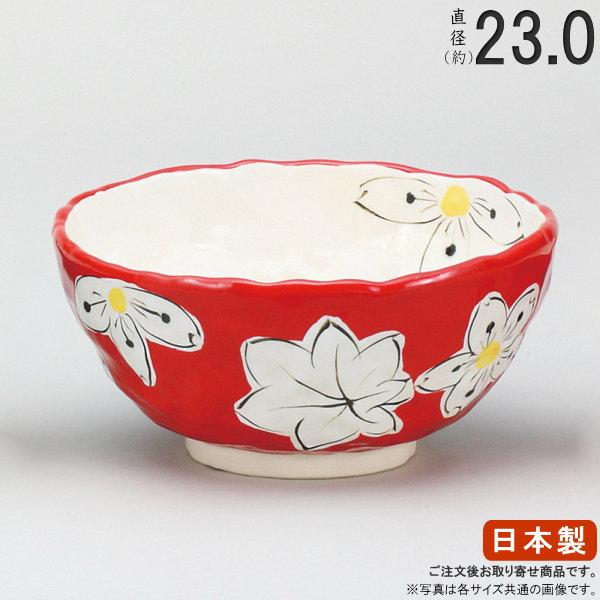 4個セット★織部ドロップ盛鉢　食器　器　飲食店　陶器 どんぶり 日本製 赤釉春秋鉢 特大鉢 1個 食器 業務用 飲食店 旅館 料理