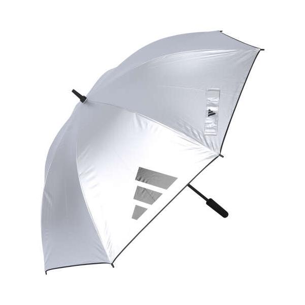 大きいサイズ メンズ■adidas golf晴雨兼用UVカット軽量シングルキャノピーアンブレラ▽大きいサイズ メンズ 3L 4L 5L 6L