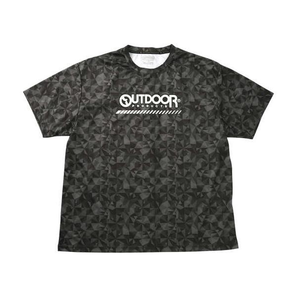 大きいサイズ メンズ■OUTDOOR PRODUCTSDRYメッシュ総柄半袖Tシャツ▽大きいサイズ メンズ 3L 4L 5L 6L