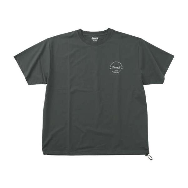 大きいサイズ メンズ■Coleman裾ドローコード半袖Tシャツ▽大きいサイズ メンズ 3L 4L 5L 6L