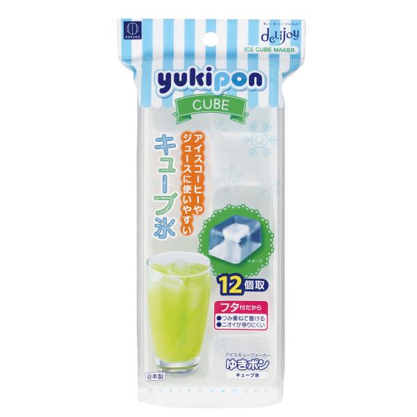 【特長】◎キューブ型の氷を12個作れるアイスキューブメーカー。◎アイスコーヒー、ジュース、お酒などに使いやすいキューブタイプの氷が作れます。◎冷凍庫内でも衛生的なフタ付き。◎積み重ねて置けます。◎ニオイが映りにくい。◎本体はスリムな形状なの...