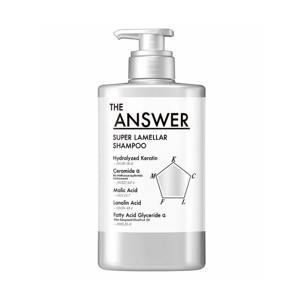 THE ANAWER(ジアンサー)　スーパーラメラシャンプー　ポンプ　【400ml】(花王)