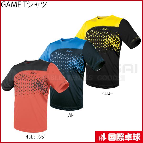 Game Tシャツ 卓球 ゲームウェア ゲームシャツ ティバー Tibhar 男女兼用 国際卓球 Yahoo 店 通販 Yahoo ショッピング