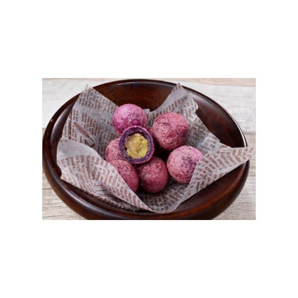 2袋販売　スイートポテトQQボール　紫金　500g×2袋　輸入食品　輸入スナック　冷凍食品　台湾食品　台湾スナック