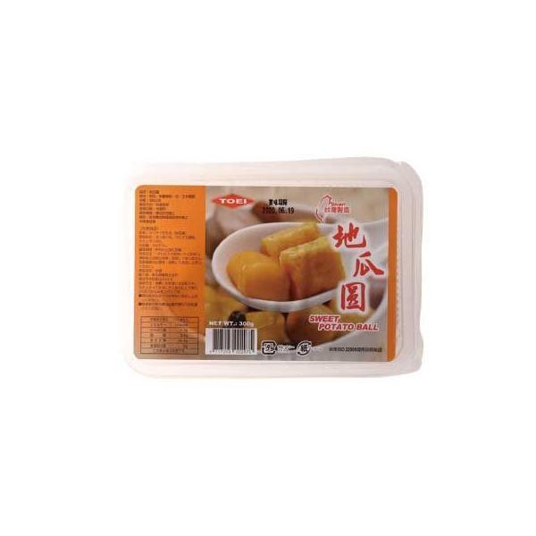 単品販売　台湾スイーツ芋圓に 台湾地瓜圓 サツマイモモチ 300g 　台湾人気スイーツ さつまいも団子　台湾屋台スイーツ　-1個 4717293002975-br1