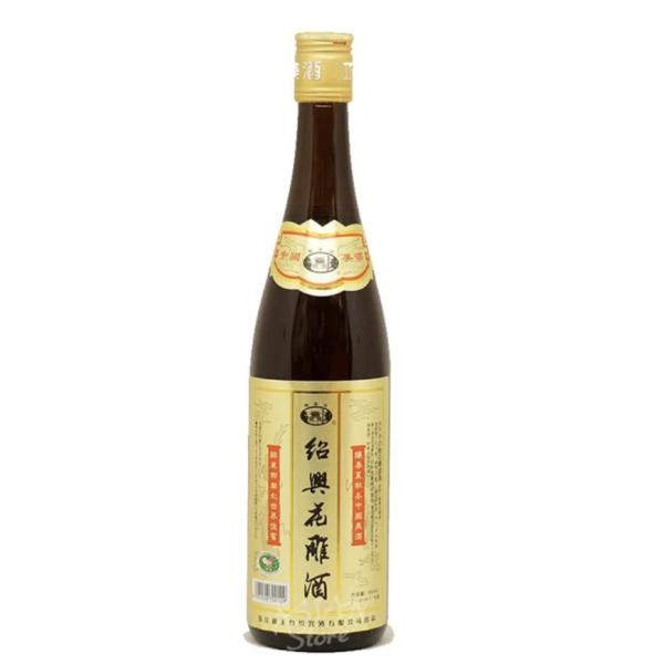 ケース販売　日和 越王台 紹興花彫酒（金） 600ML　12本入り
