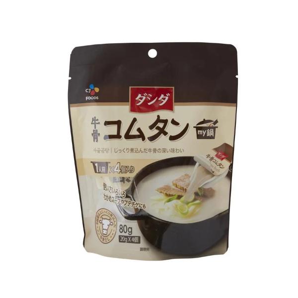 6個入り　CJ　ダシダ牛骨コムタン 80g