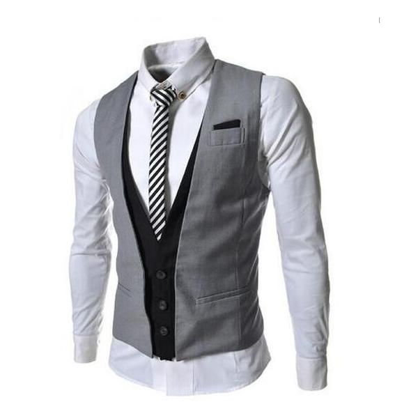 重ね風フェイクレイヤード春夏秋スーツベスト男性 ジレベスト メンズ ビジネスオフィス通勤vネック紳士 チョッキ フォーマルベスト礼服イベント 結婚式 発表会 Buyee 日本代购平台 产品购物网站大全 Buyee一站式代购 Bot Online