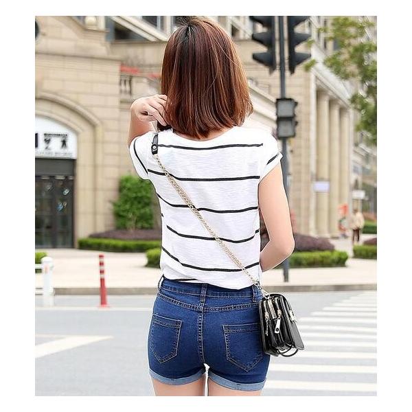 レディース夏物ビーチ ロールアップ活躍ショーパン レディース通勤デニムパンツ ショートパンツ ストレッチ タイトパンツ ボトムス ジーンズミニズボン短パン Buyee Buyee Japanese Proxy Service Buy From Japan Bot Online