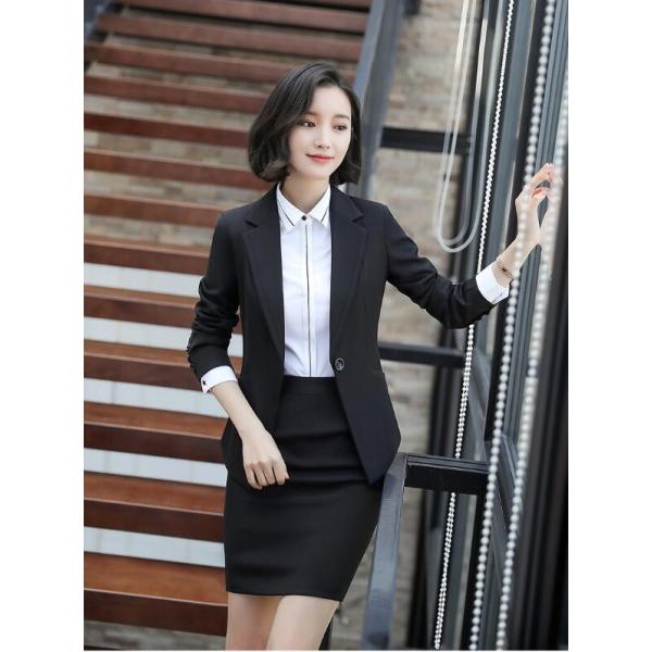 レディース パンツスーツ スカートスーツ リクルートスーツ ビジネス 通勤フォーマル 事務服 オフィス 入学式 入園式 卒業式 上下セット発表会 黒 Sy1152 岡村洋品店 通販 Yahoo ショッピング