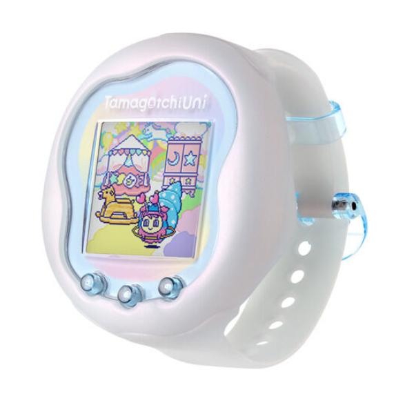 たまごっちユニ 限定カラー プリズムホワイト パーフェクトガイド Tamagotchi Uni Prism White たまごっち ユニ プリズムホワイト : koma
