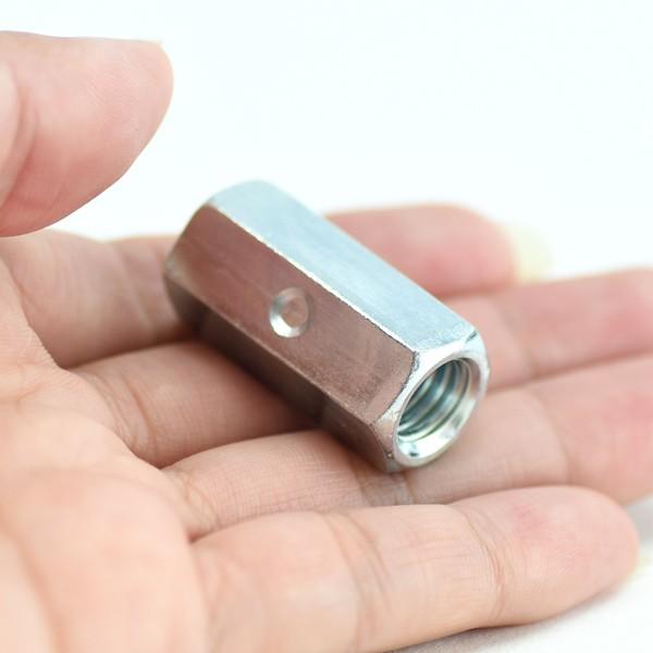 ポンチ付 高ナット ユニクロ 径3/8 対辺14mm 長さ30mm 150個 : あ 