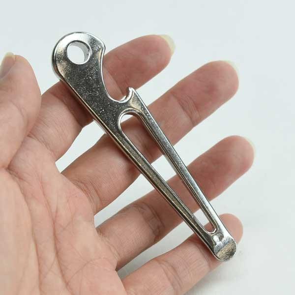 ■AKM■人気 シルケット加工シングルジャージー S/S キーネック シャックルキー CK-1 ステンレス 水本機械製作所 : あかばね金物