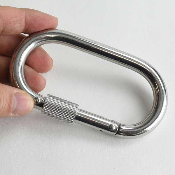 カラビナ ステンレス 環付 K-2 水本 : あかばね金物 - 通販 - Yahoo