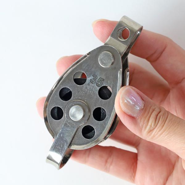 水本 PBK-35 ステンレスプーリーブロック ベケ付 車径35mm : あかばね
