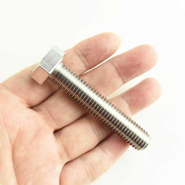 ステン Sus304 六角ボルトｍ12 首下長65mm 全ねじ 50本 Sbt12 65 50 1 300 あかばね金物 通販 Yahoo ショッピング