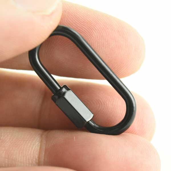 リングキャッチ ステンレス ブラック 太さ2.5mm SH-B 水本 : あ リングキャッチ ステンレス ブラック 太さ2.5mm SH-B 水本 : あ