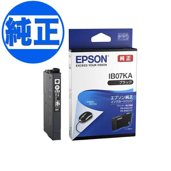 EPSON 純正インク IB07 インクカートリッジ ブラック IB07KA PX-M6010F