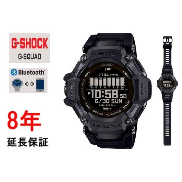 週末限定値下げ　美品　G-SHOCK GBD-H2000-1BJR G-SHOCK カシオ Gショック ジー スクワット GBD-H2000-1BJR : コマトク