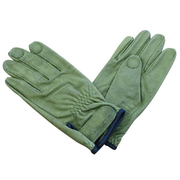 手袋 皮手袋 オリーブグリーン LLサイズ : コマツガーデン Yahoo!店