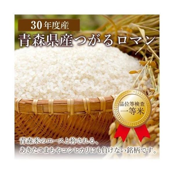 まとめ買い特価 令和4年 青森県産 つがるロマンら 玄米〈30kg〉 zlote