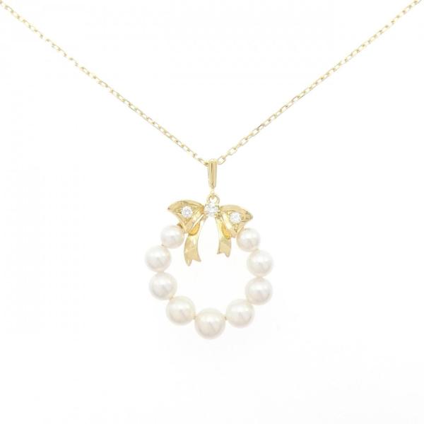 ミキモト リボン アコヤパール ネックレス : KOMEHYO ONLINESTORE