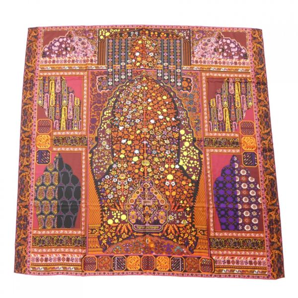 エルメス HERMES TAPIS PERSANS H432883S カレジェアン140 ショール  