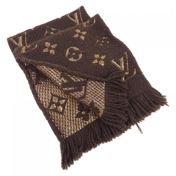 ルイヴィトン LOUIS VUITTON エシャルプ ロゴマニア シャイン M71383