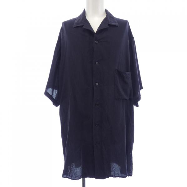 ヨウジヤマモトプールオム YOHJI YAMAMOTO POUR S／Sシャツ ヨウジヤマモトプールオム YOHJI YAMAMOTO POUR HOMME HZ-B96-222 S／S