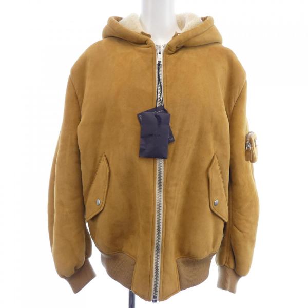 プラダ PRADA トライアングルロゴ 58A086 1ZXR ムートンジャケット