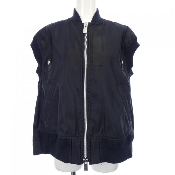Sacaiサカイ／SCW-002 MA-1 ベスト／ブラック／3 サカイ SACAI SCW-002 ベスト : KOMEHYO ONLINESTORE Yahoo!店 - 通販