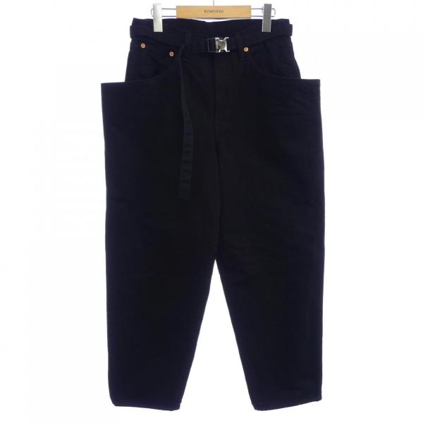 sacai 25ss 新品未使用　ワイドポケット　チノパン　サイズ2 Sacai(サカイ) 25SS Cotton Chino Pants ベルテッドコットンチノパンツ