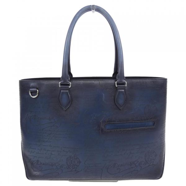 極美品　Berluti トゥジュール ネオ　スクリットレザー　トートバッグ ベルルッティ Berluti トゥジュールスクリットレザートートバッグ BAG