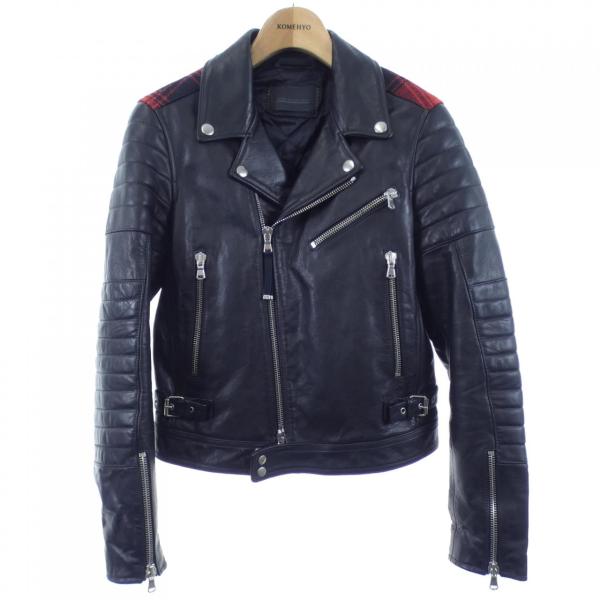 ディーゼルブラックゴールド DIESEL BLACK GOLD レザーライダース