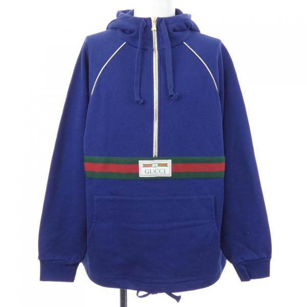 グッチ GUCCI ウェブ&GUCCIラベル付きスウェットシャツ 645320 XJDAK パーカー グッチ GUCCI ウェブ&GUCCIラベル付きスウェットシャツ 645320 XJDAK