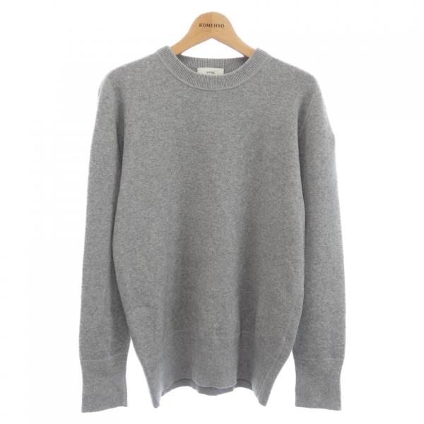 美品　HYKE ハイク　サマーニット　グレー サイズ2 M コットン ハイク HYKE ニット : KOMEHYO ONLINESTORE Yahoo!店 - 通販 - Yahoo